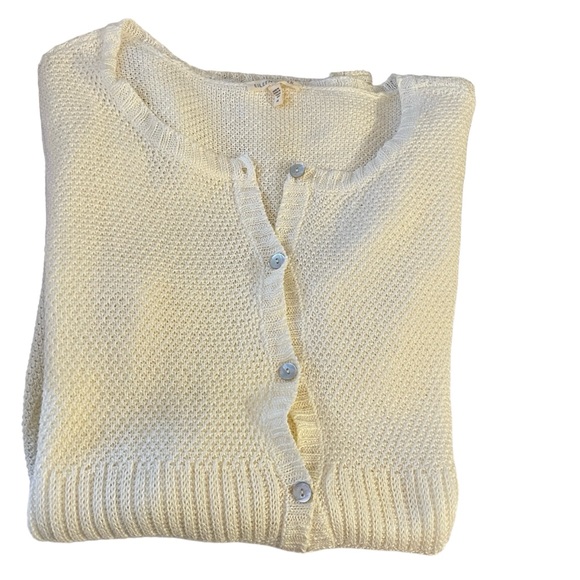 Eileen Fisher Lightweight Long Button Down Cardigan Sweater - Size: M - Picture 4 of 7